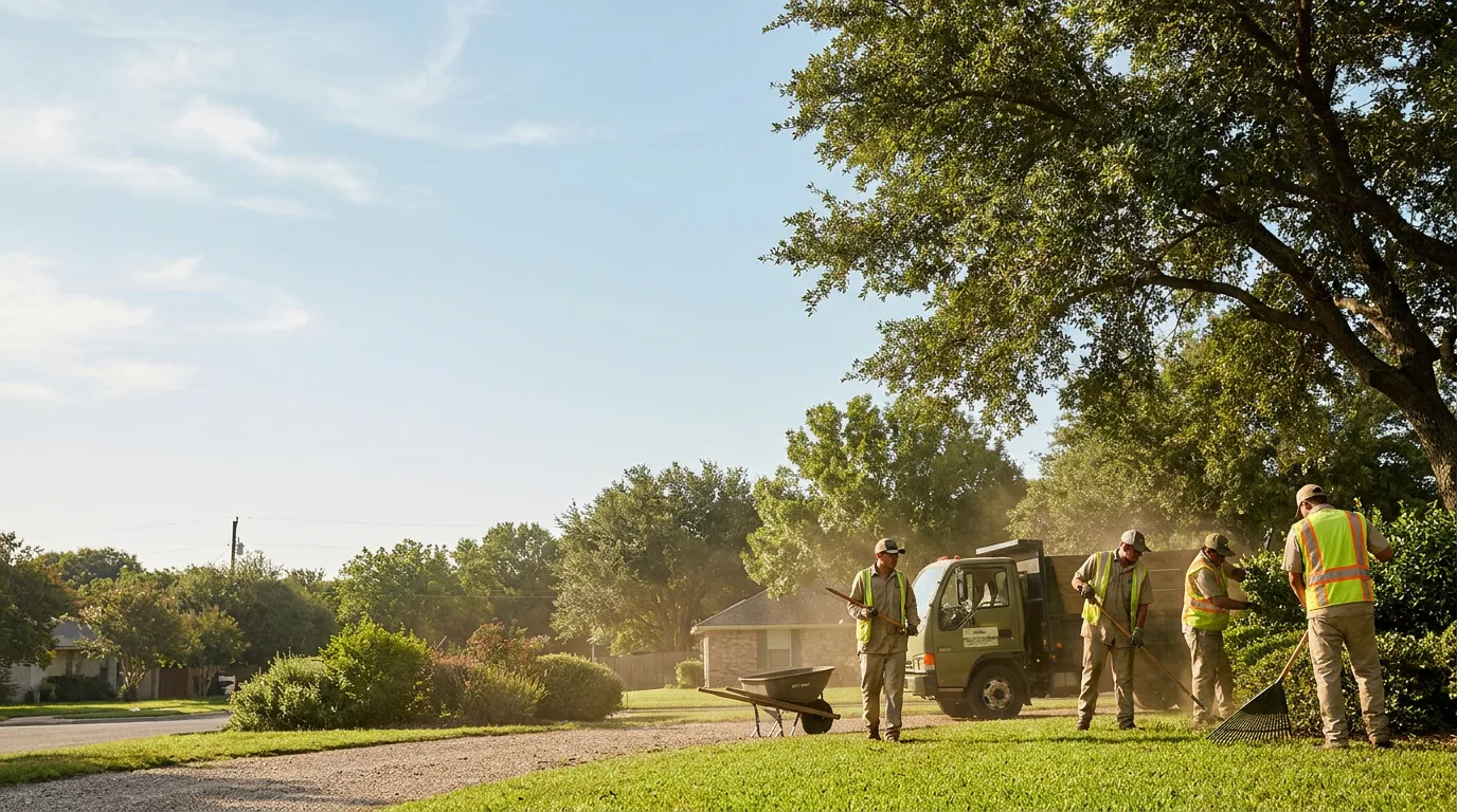 Landscaping in Waxahachie, TX near me
